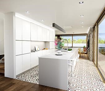 Clean tiles - How to style your apartment into a renter-friendly one