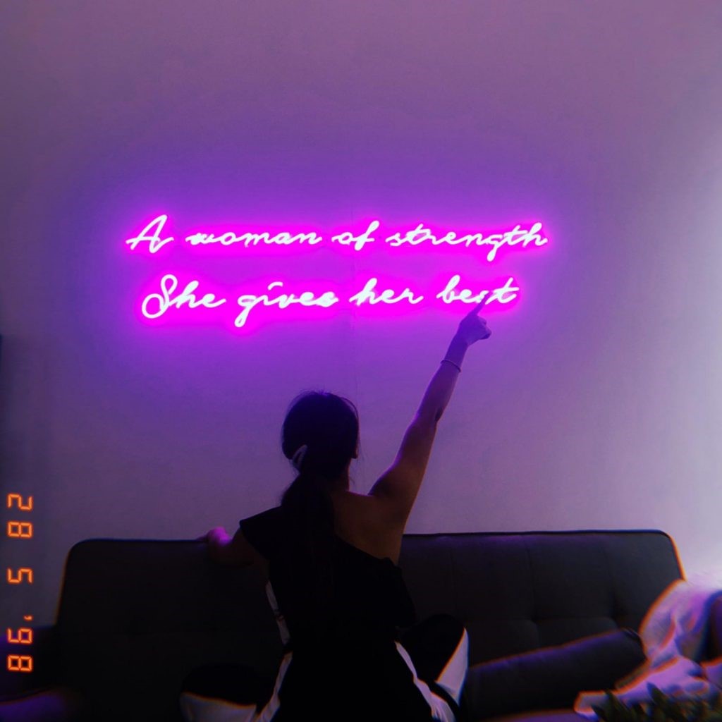 neon sign home decor 1 - 5 up-and-coming home trends every Singaporean loves