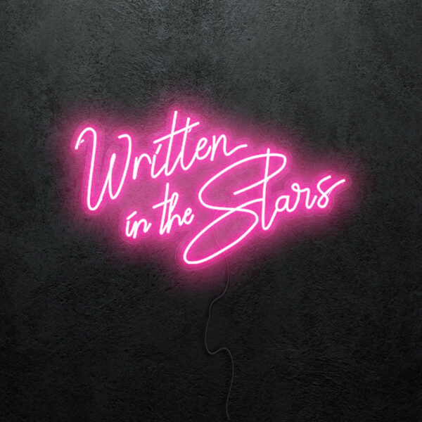 ‘Written in the Stars’ Neon Sign